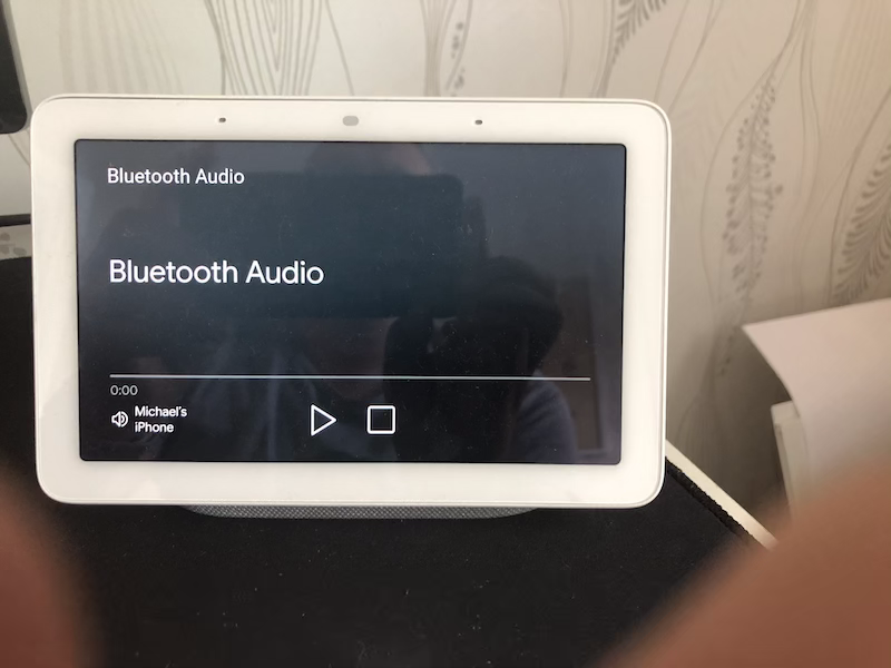 Connect iphone to store google home hub