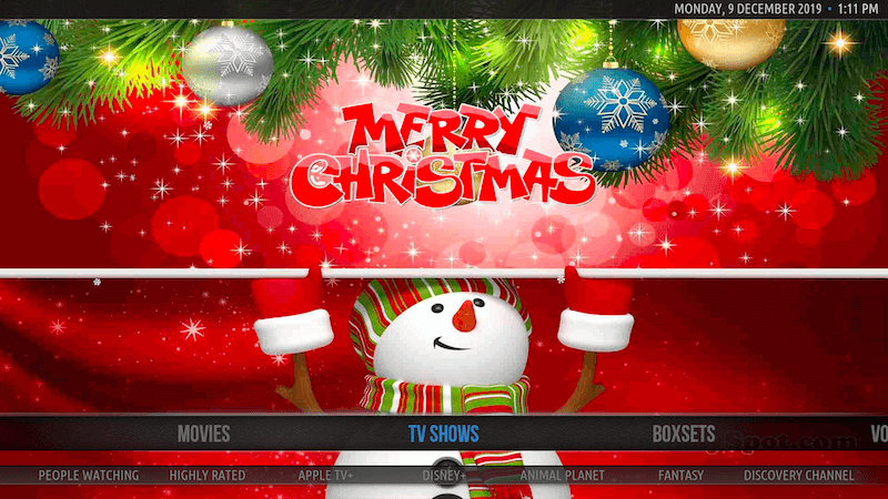 Kodi Christmas 2022 How To Install Christmas Build Kodi 18