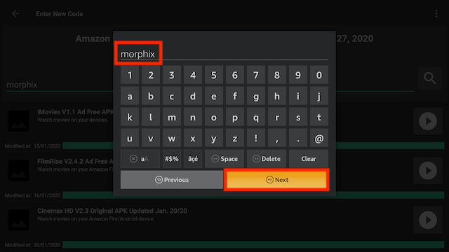 How to Install Morphix APK Android / Firestick