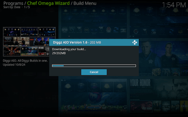 Install Diggz Xenon Build Wizard 12